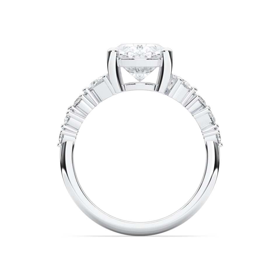 OVAL NATURE INSPIRED RING