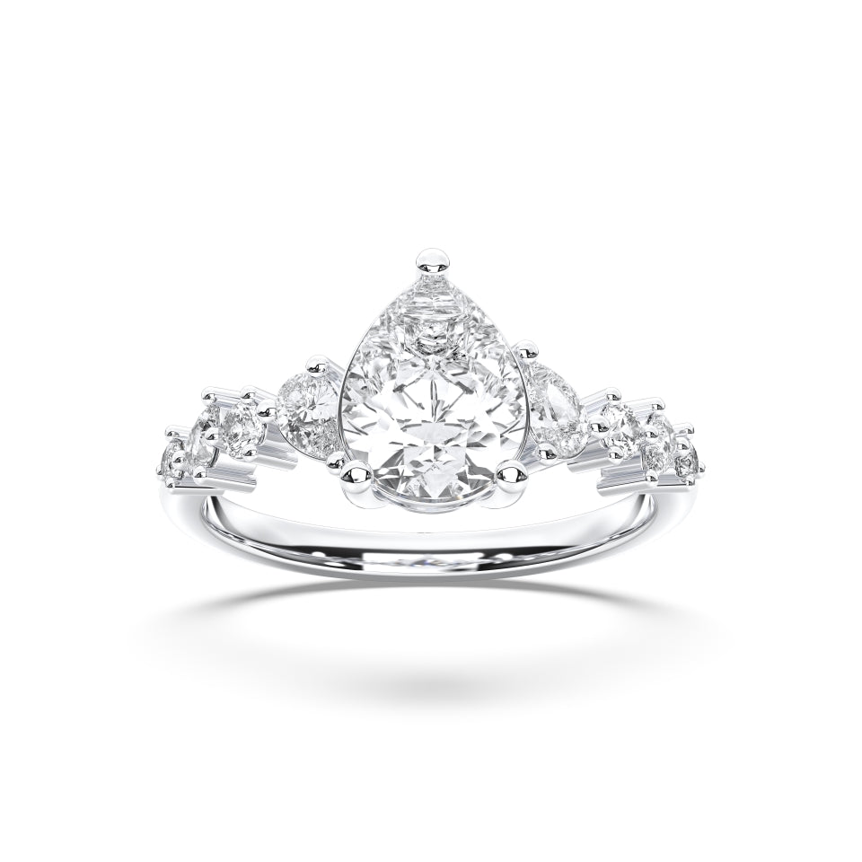 PEAR NATURE INSPIRED RING