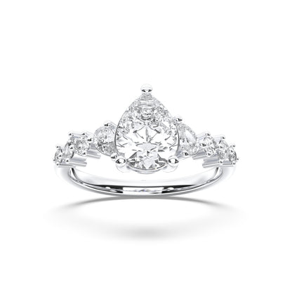 PEAR NATURE INSPIRED RING - M&D Signature Jewels