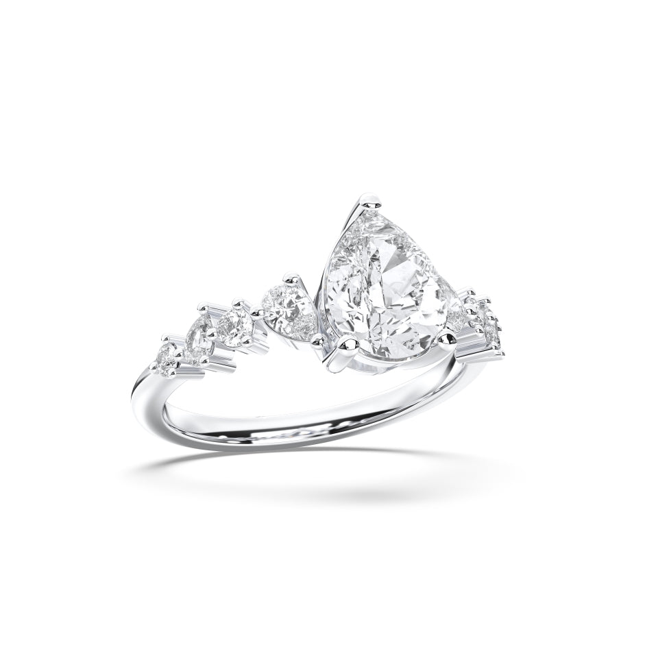 PEAR NATURE INSPIRED RING
