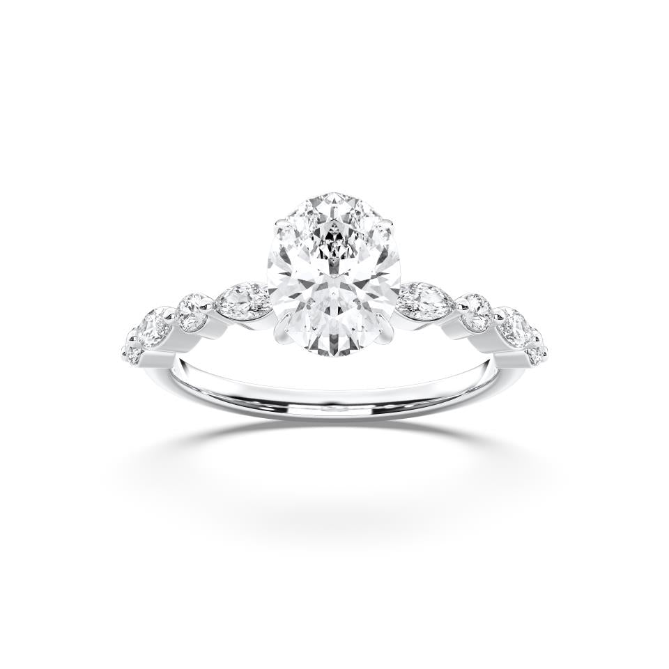 OVAL NATURE INSPIRED RING
