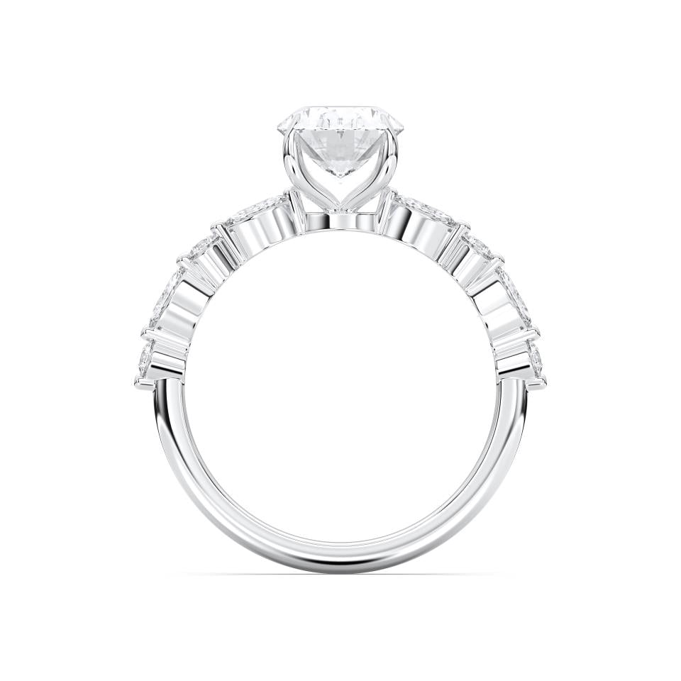 OVAL NATURE INSPIRED RING