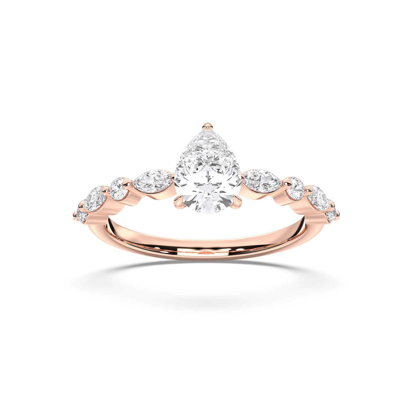 PEAR NATURE INSPIRED RING - M&D Signature Jewels