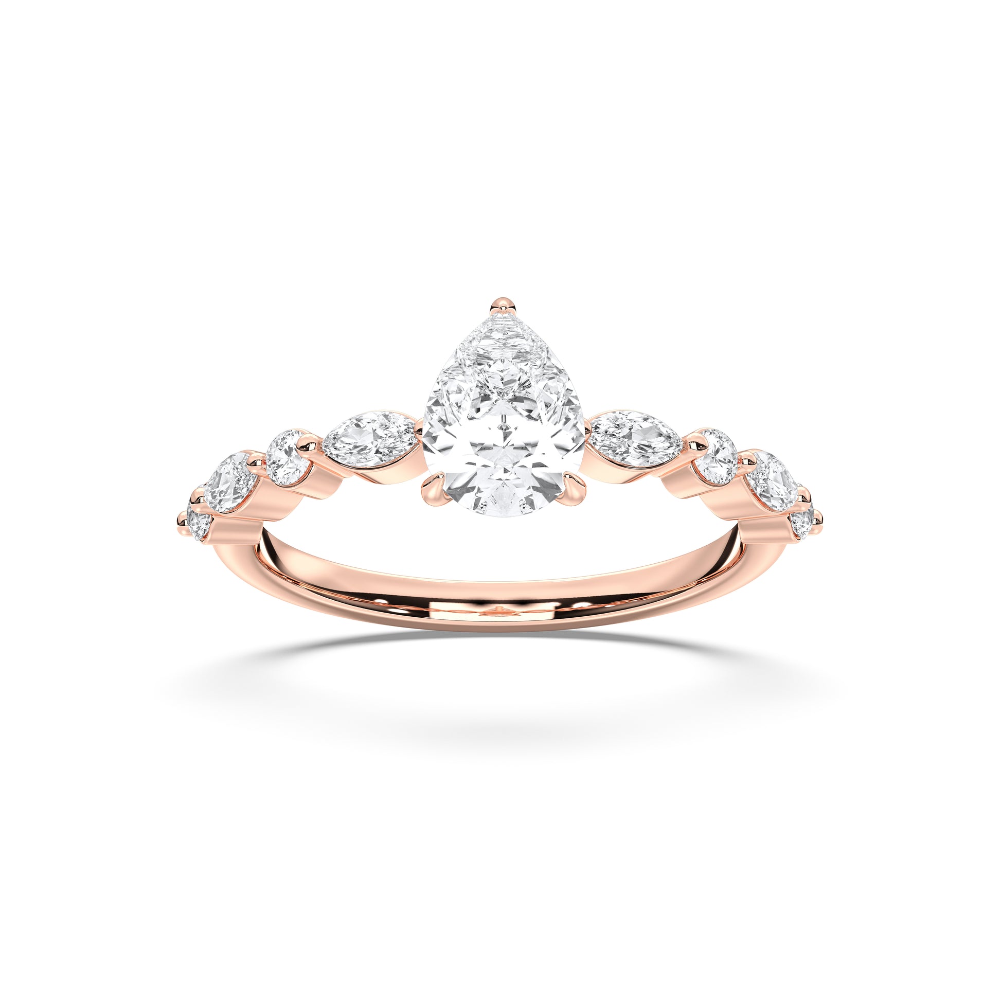 PEAR NATURE INSPIRED RING - M&D Signature Jewels
