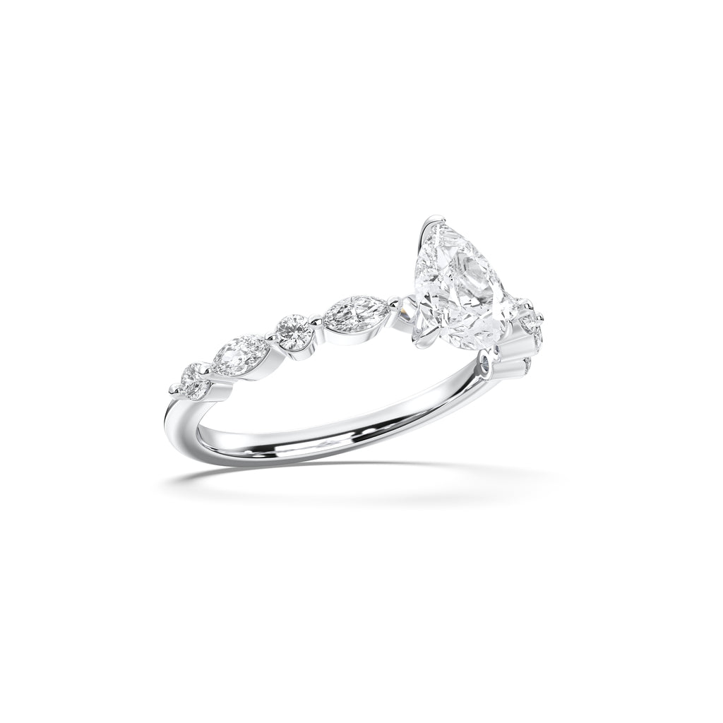 PEAR NATURE INSPIRED RING