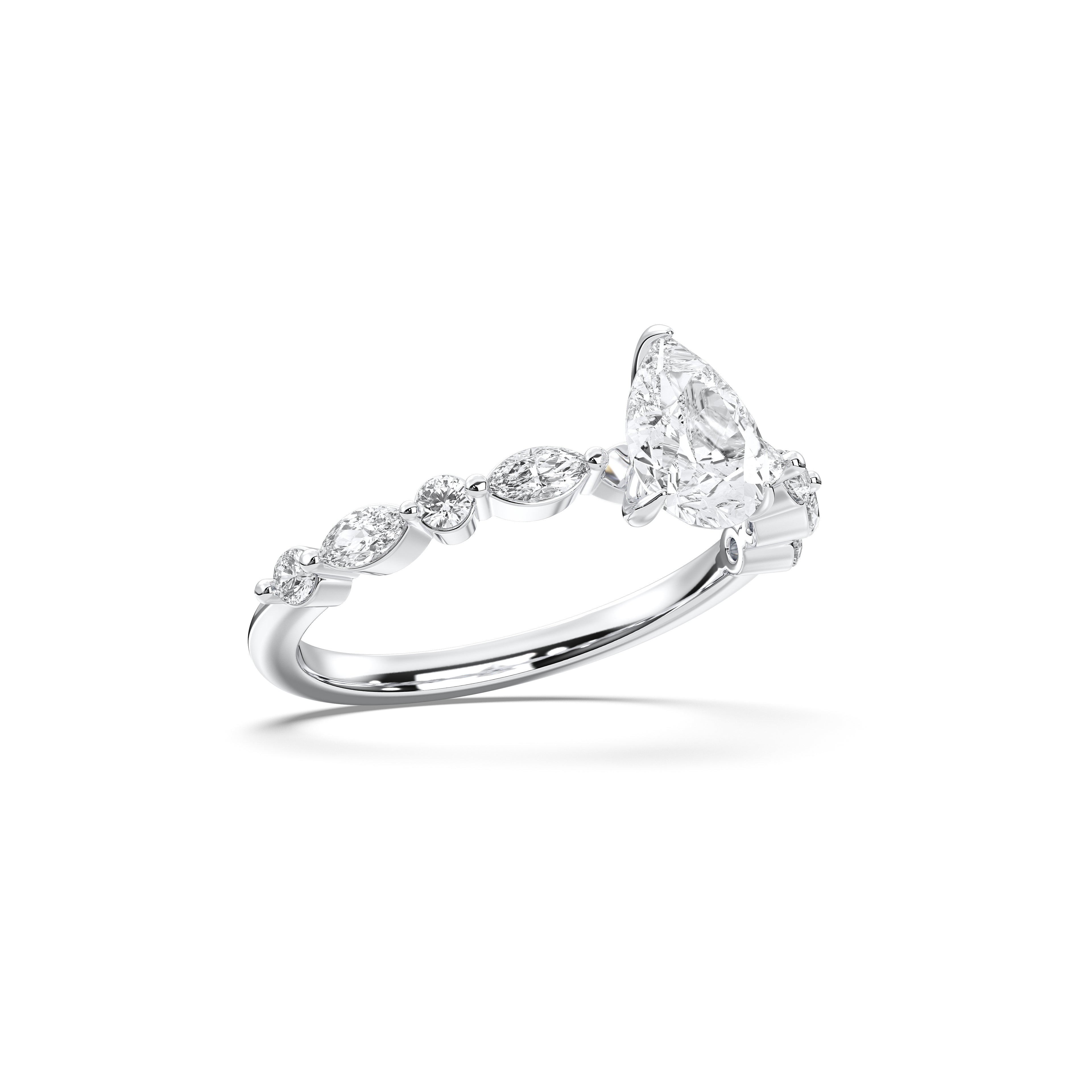 PEAR NATURE INSPIRED RING