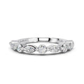 MARQUISE ROUND WEDDING BAND