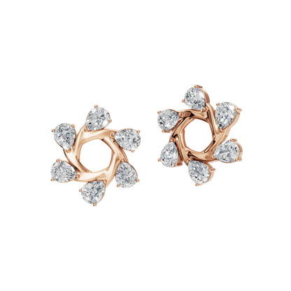 PEAR FANCY EARRING - M&D Signature Jewels
