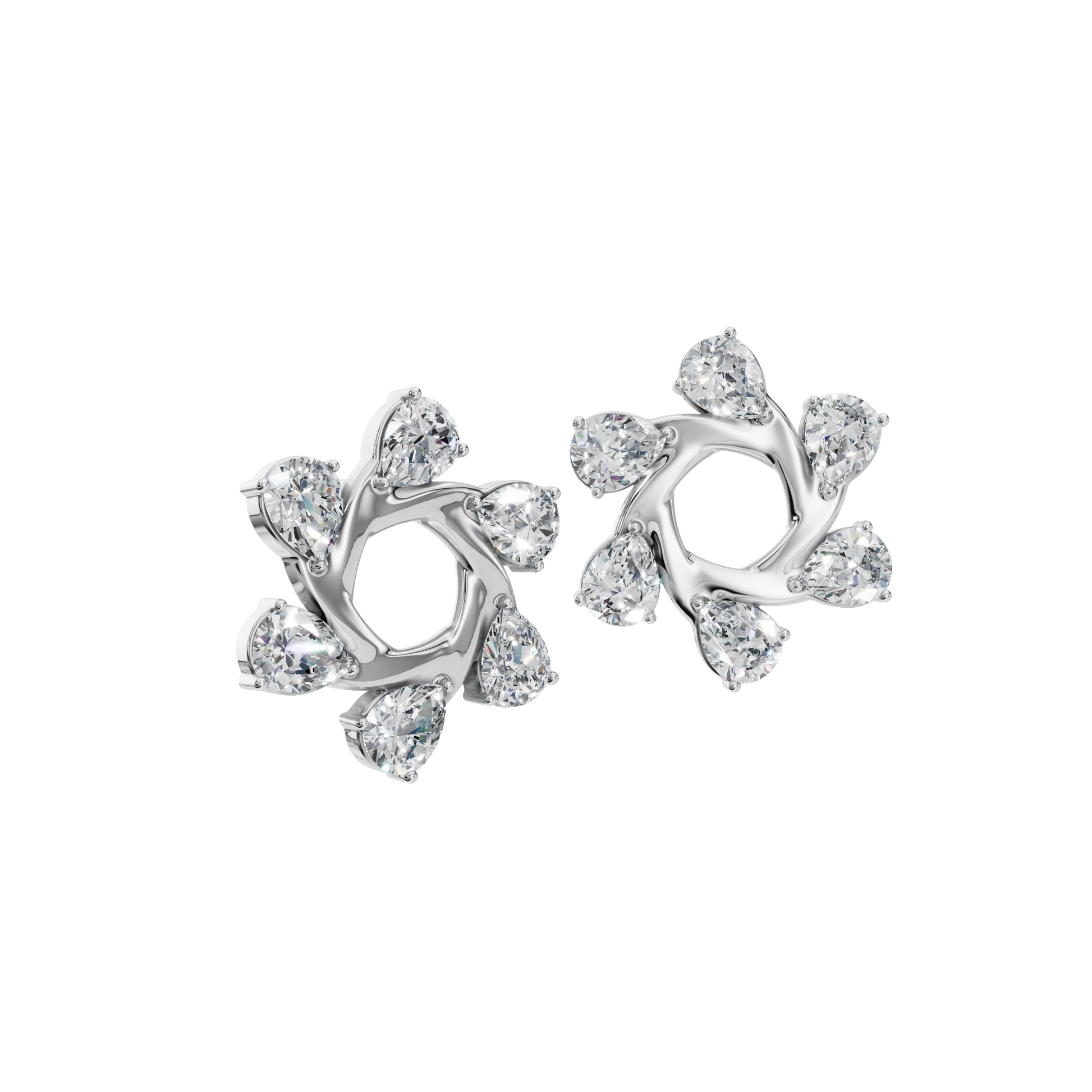 PEAR FANCY EARRING - M&D Signature Jewels