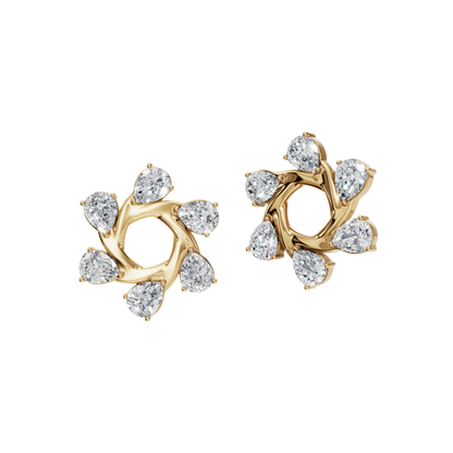 PEAR FANCY EARRING - M&D Signature Jewels