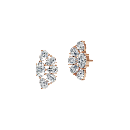OVAL PEAR EARRING - M&D Signature Jewels