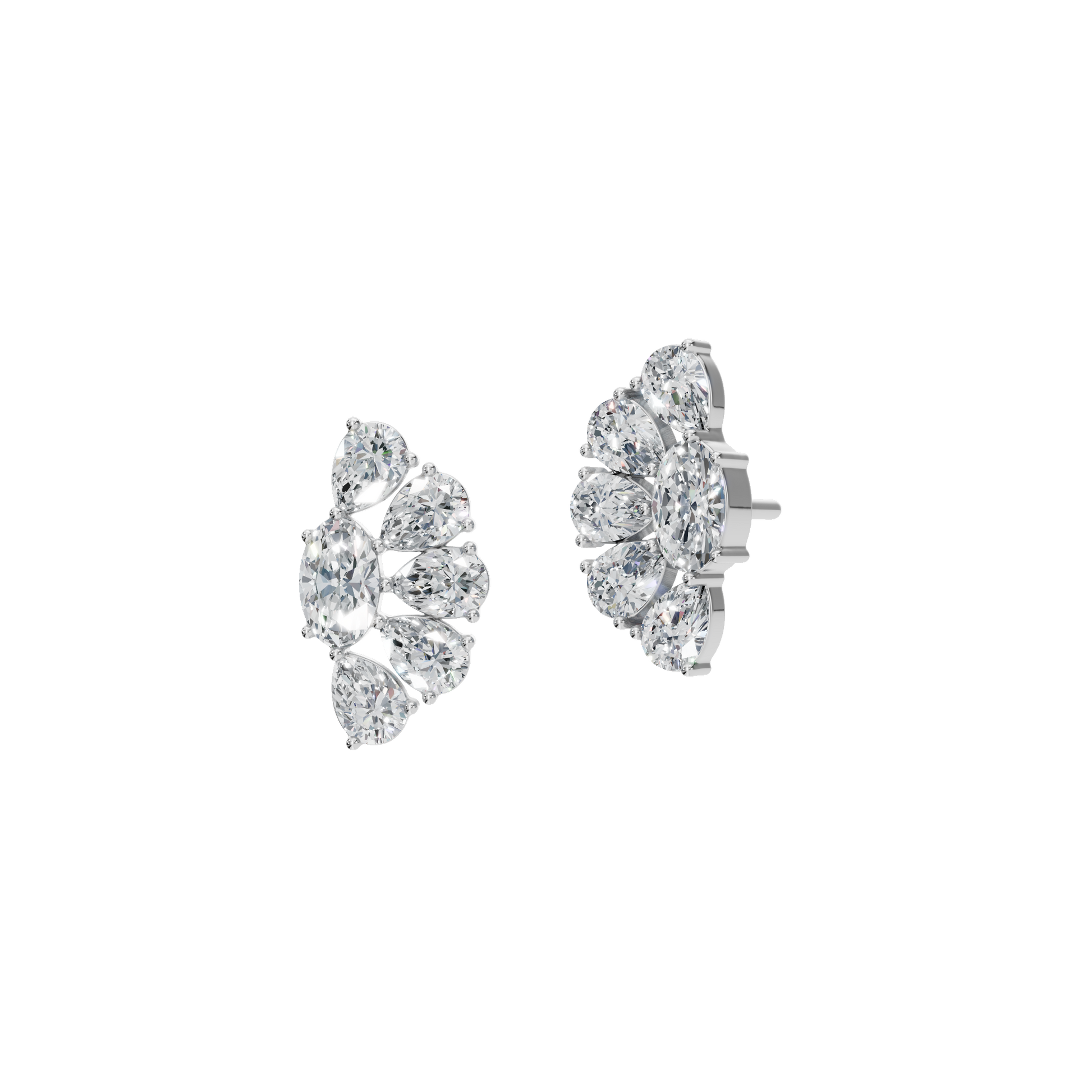 OVAL PEAR EARRING - M&D Signature Jewels