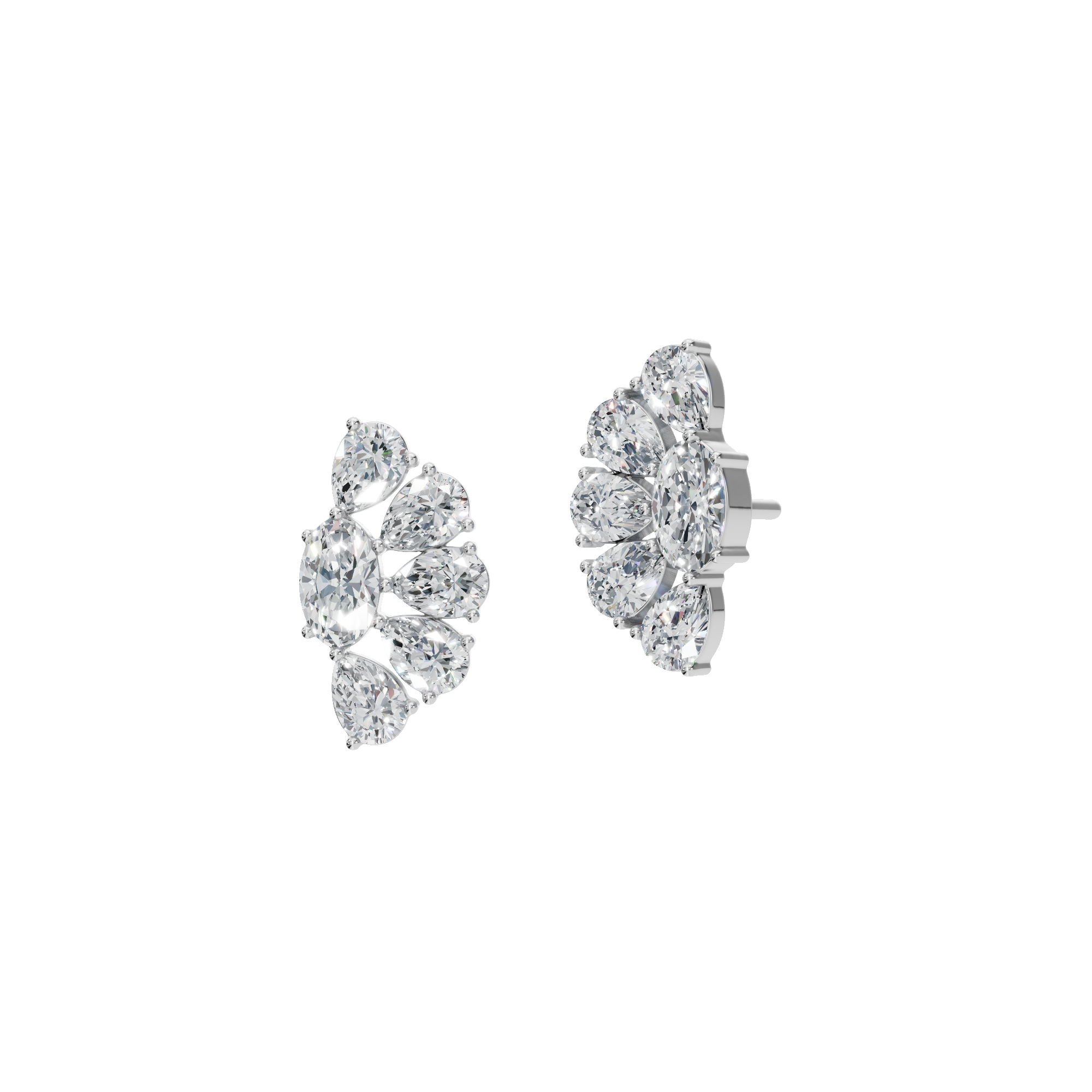 OVAL PEAR EARRING