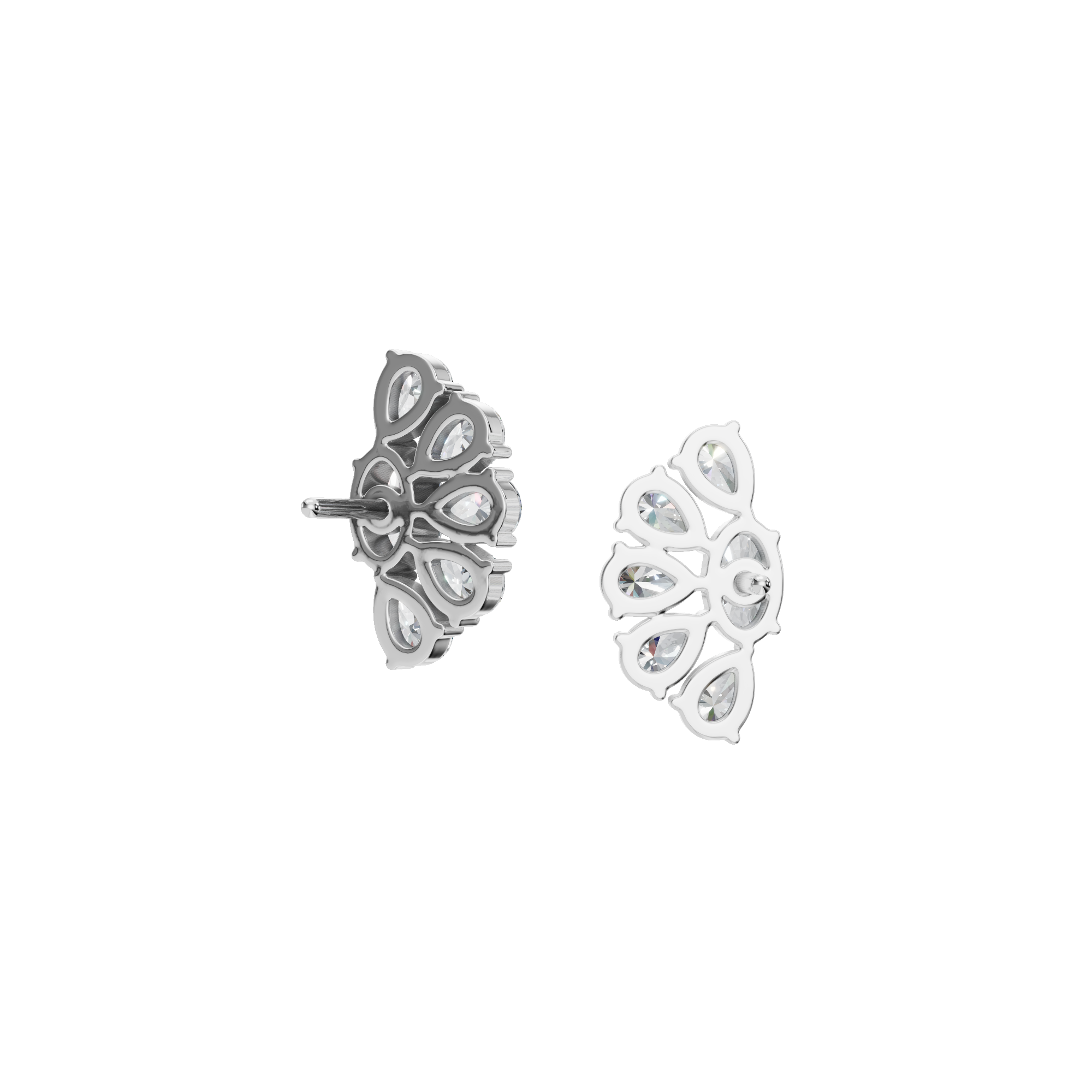 OVAL PEAR EARRING