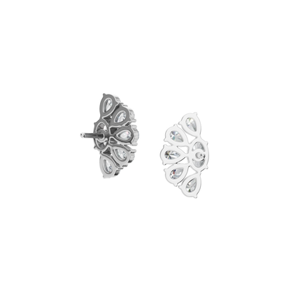 OVAL PEAR EARRING - M&D Signature Jewels