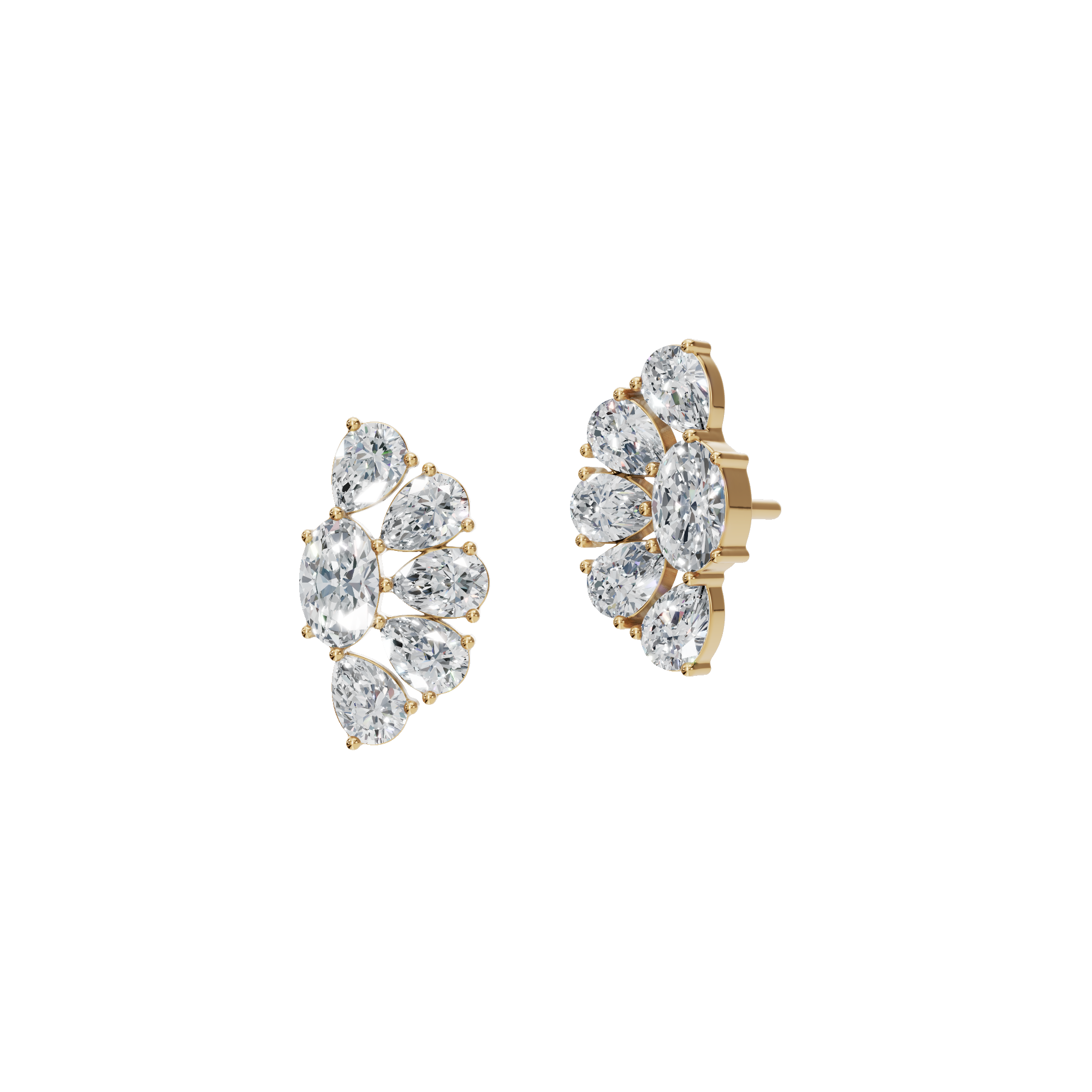 OVAL PEAR EARRING