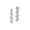 OVAL DROP EARRING