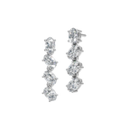 OVAL DROP EARRING