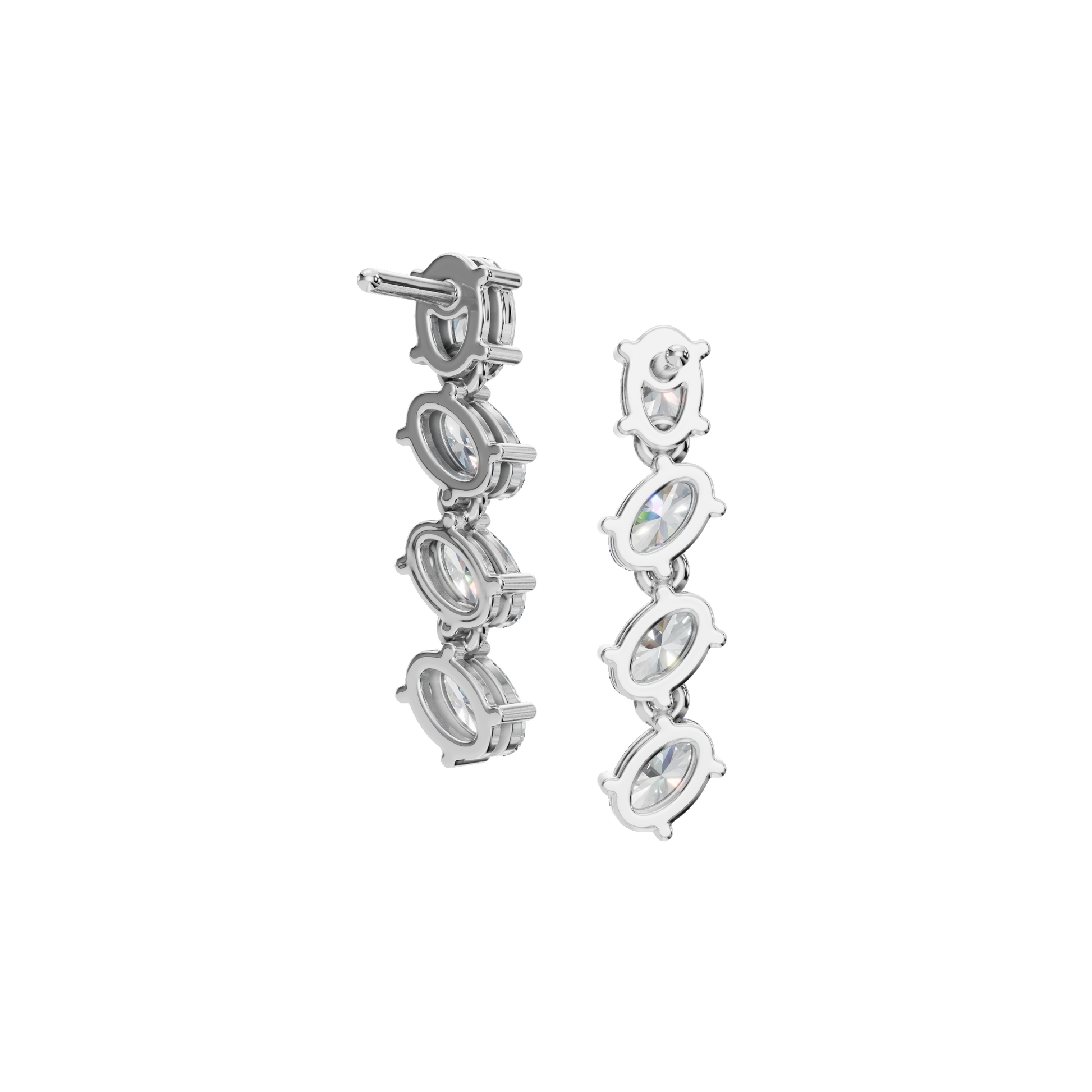 OVAL DROP EARRING - M&D Signature Jewels