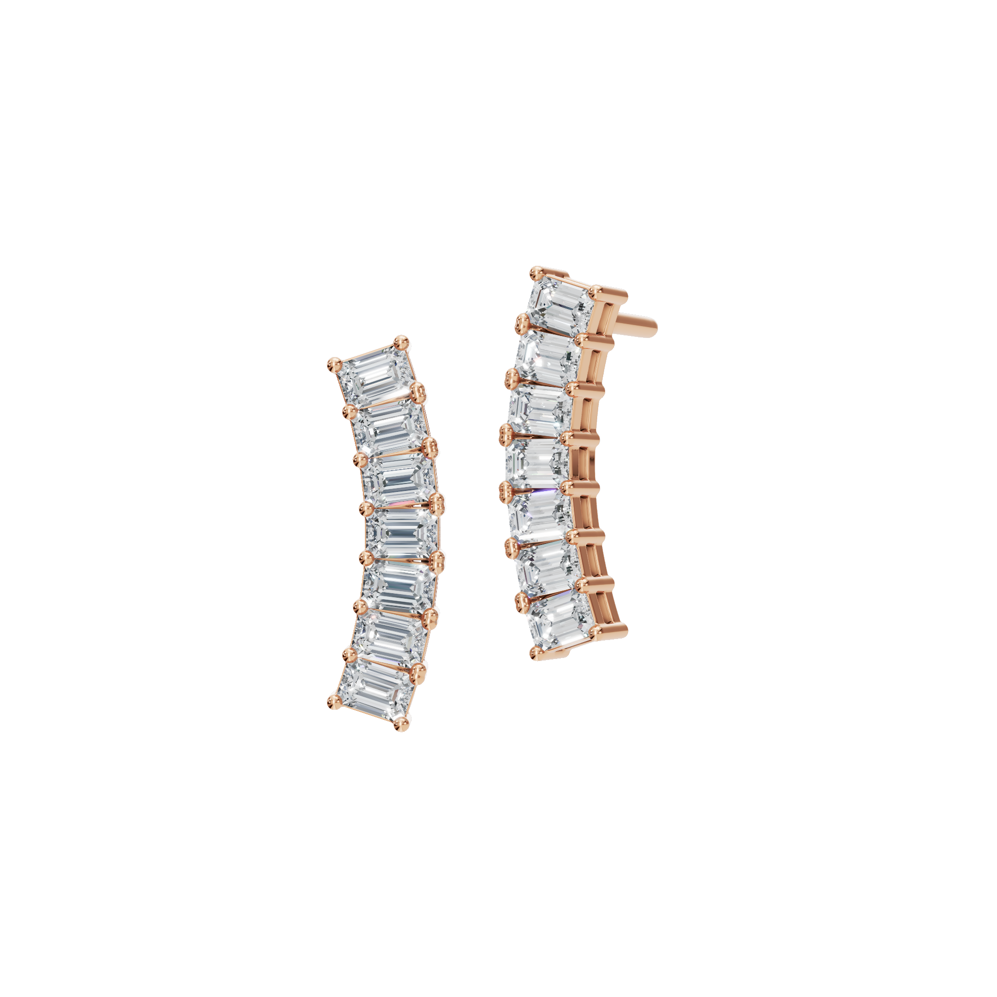 BAGUETTE EARRING