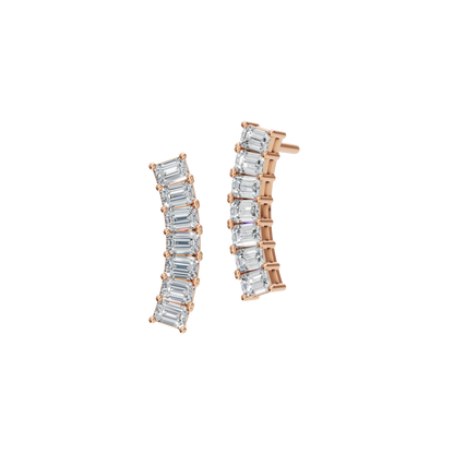 BAGUETTE EARRING - M&D Signature Jewels