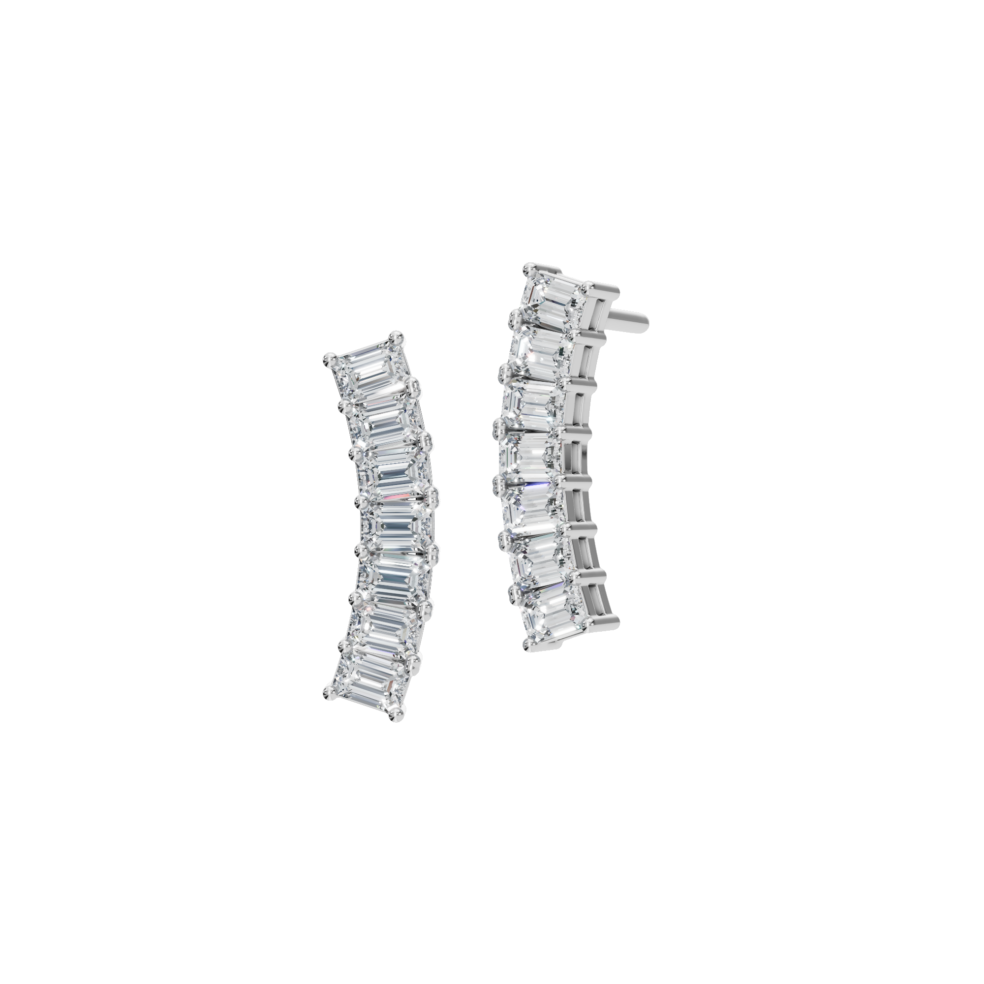 BAGUETTE EARRING