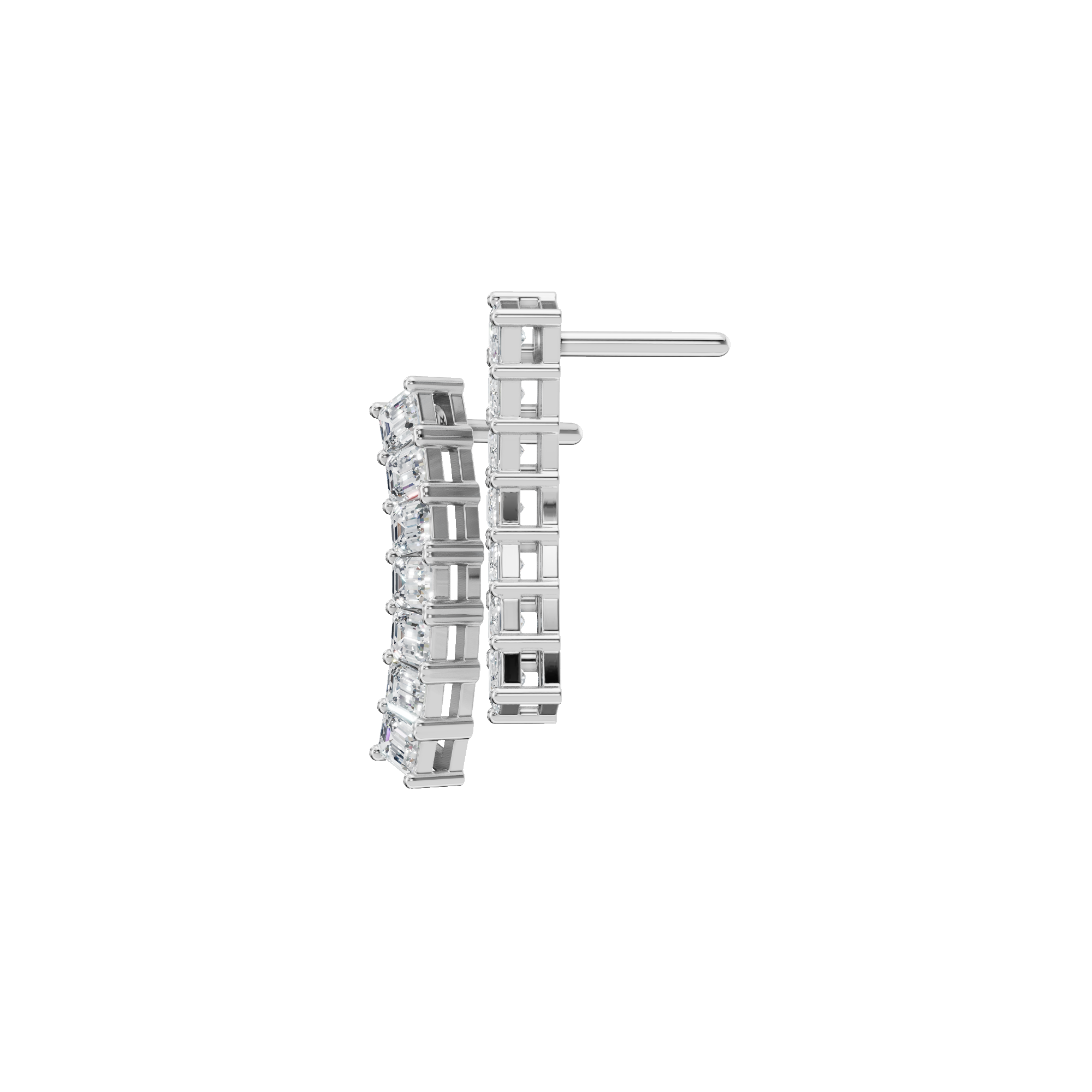 BAGUETTE EARRING