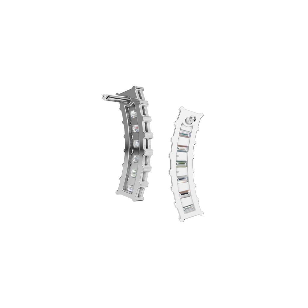 BAGUETTE EARRING