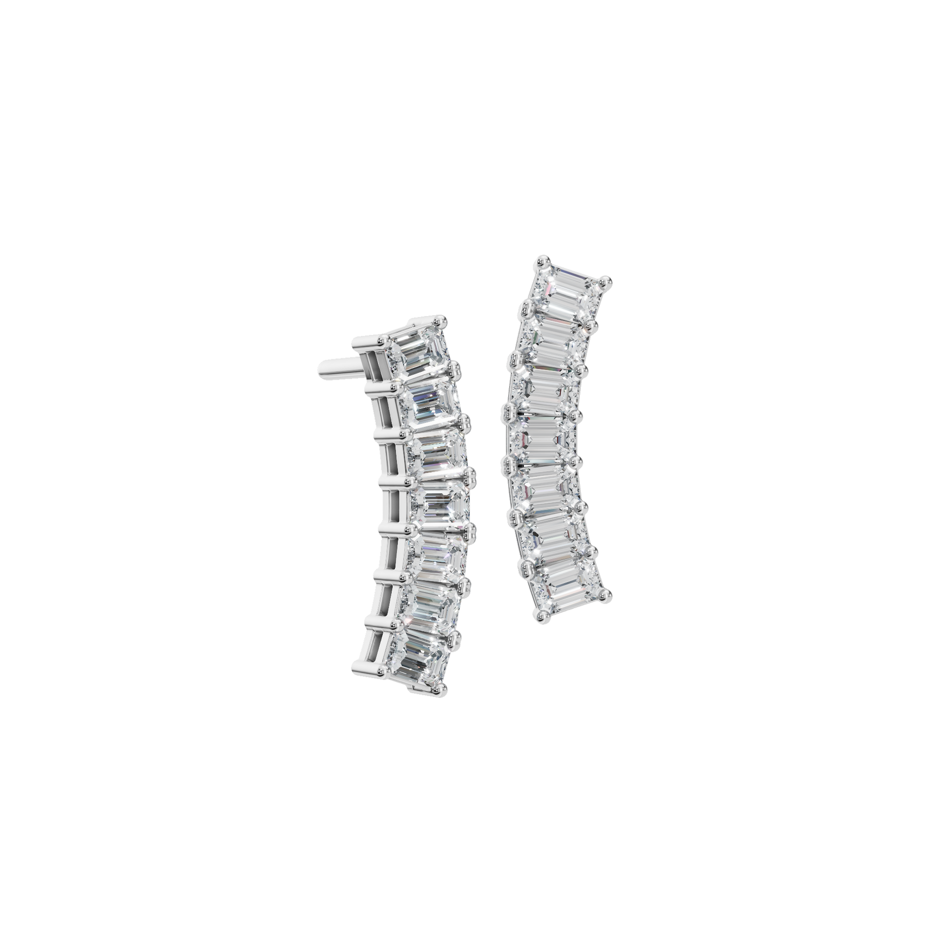 BAGUETTE EARRING - M&D Signature Jewels
