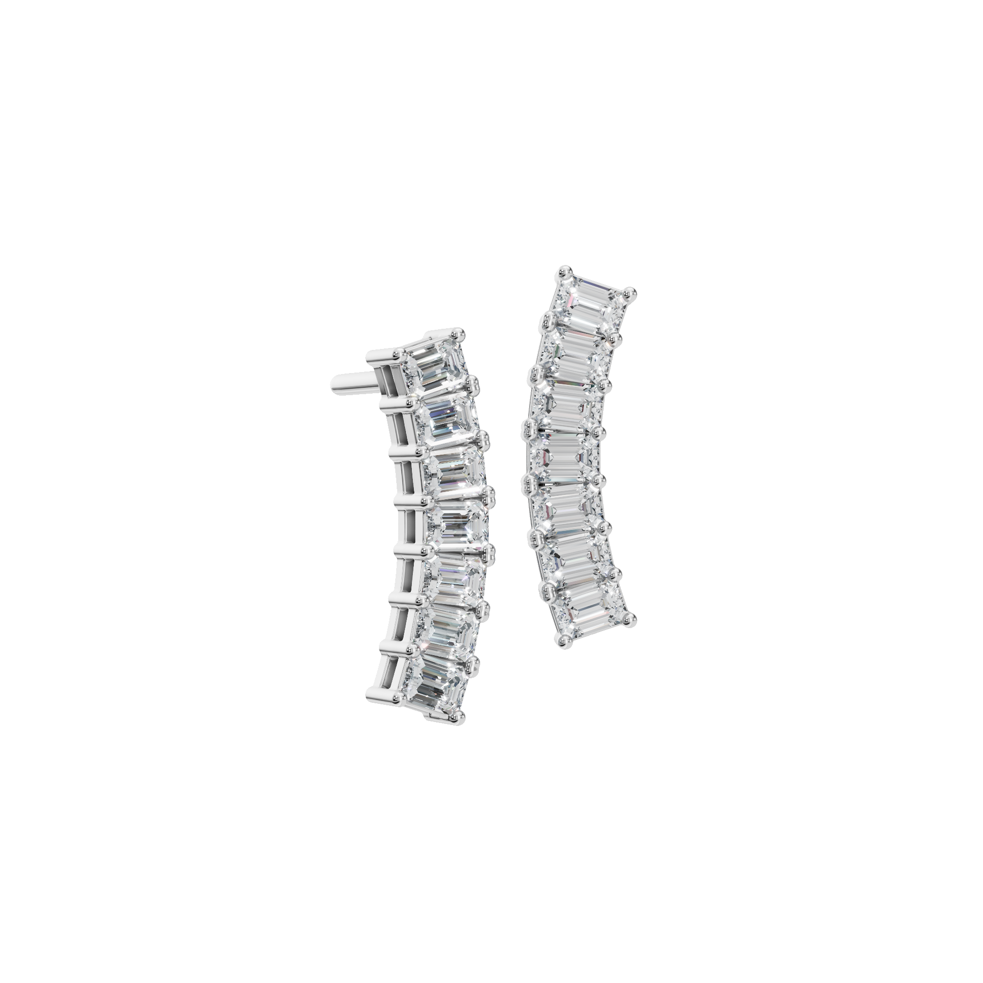 BAGUETTE EARRING