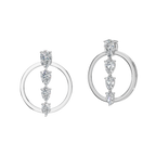 PEAR GRADUATED EARRING