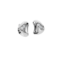 ROUND DOUBLE BEZEL FANCY EARRING