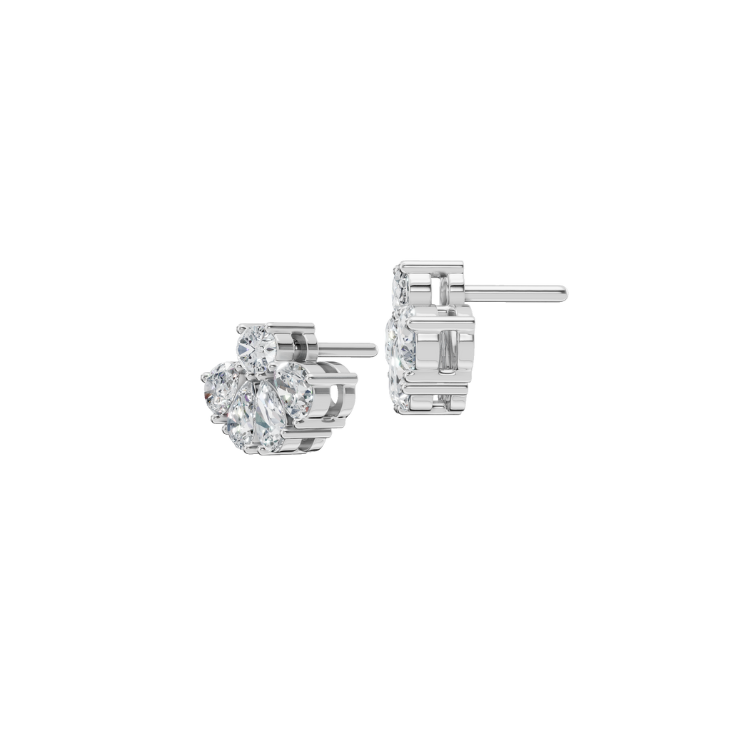 OVAL PEAR FANCY EARRING