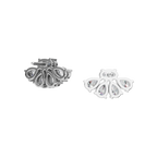 OVAL PEAR FANCY EARRING