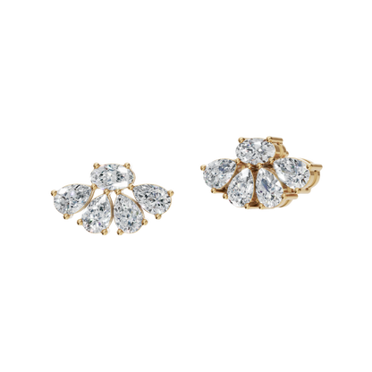 OVAL PEAR FANCY EARRING - M&D Signature Jewels