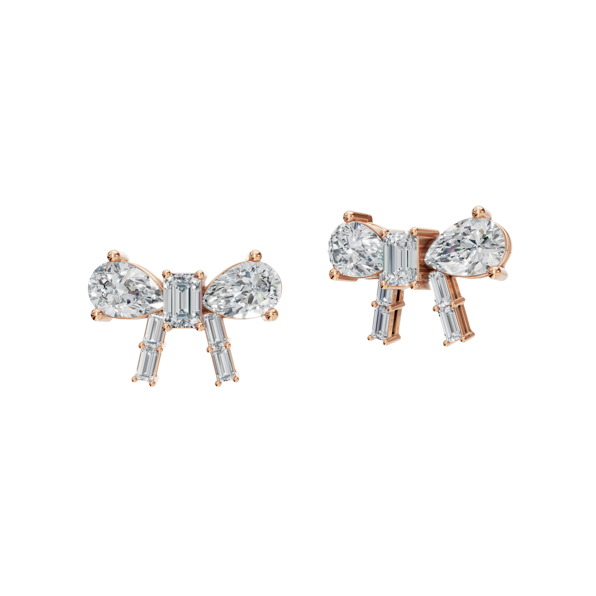 BOW-TIE EARRING - M&D Signature Jewels