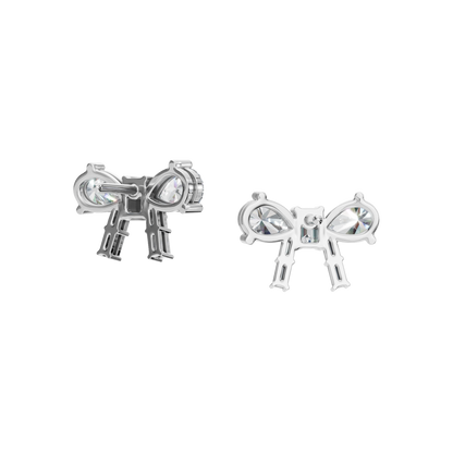 BOW-TIE EARRING - M&D Signature Jewels