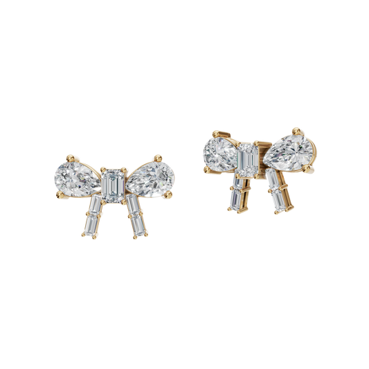 BOW-TIE EARRING - M&D Signature Jewels