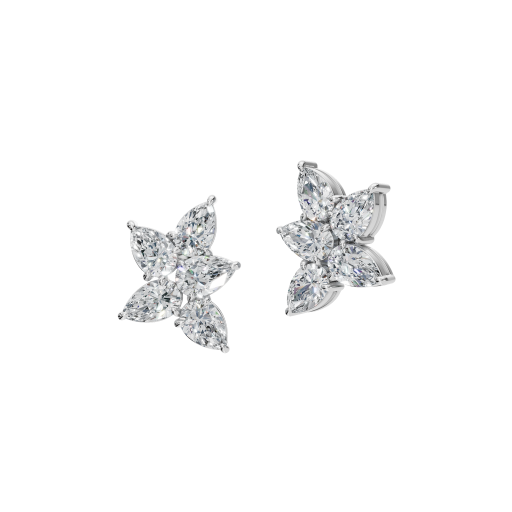 PEAR CLUSTER EARRING
