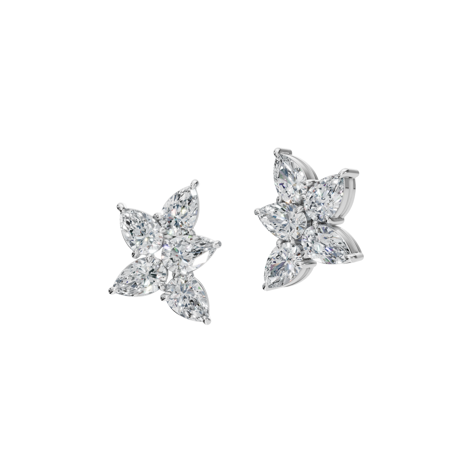 PEAR CLUSTER EARRING