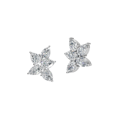PEAR CLUSTER EARRING - M&D Signature Jewels