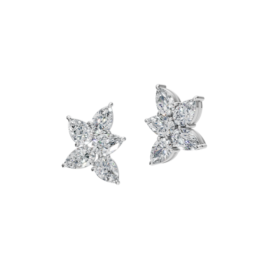 PEAR CLUSTER EARRING