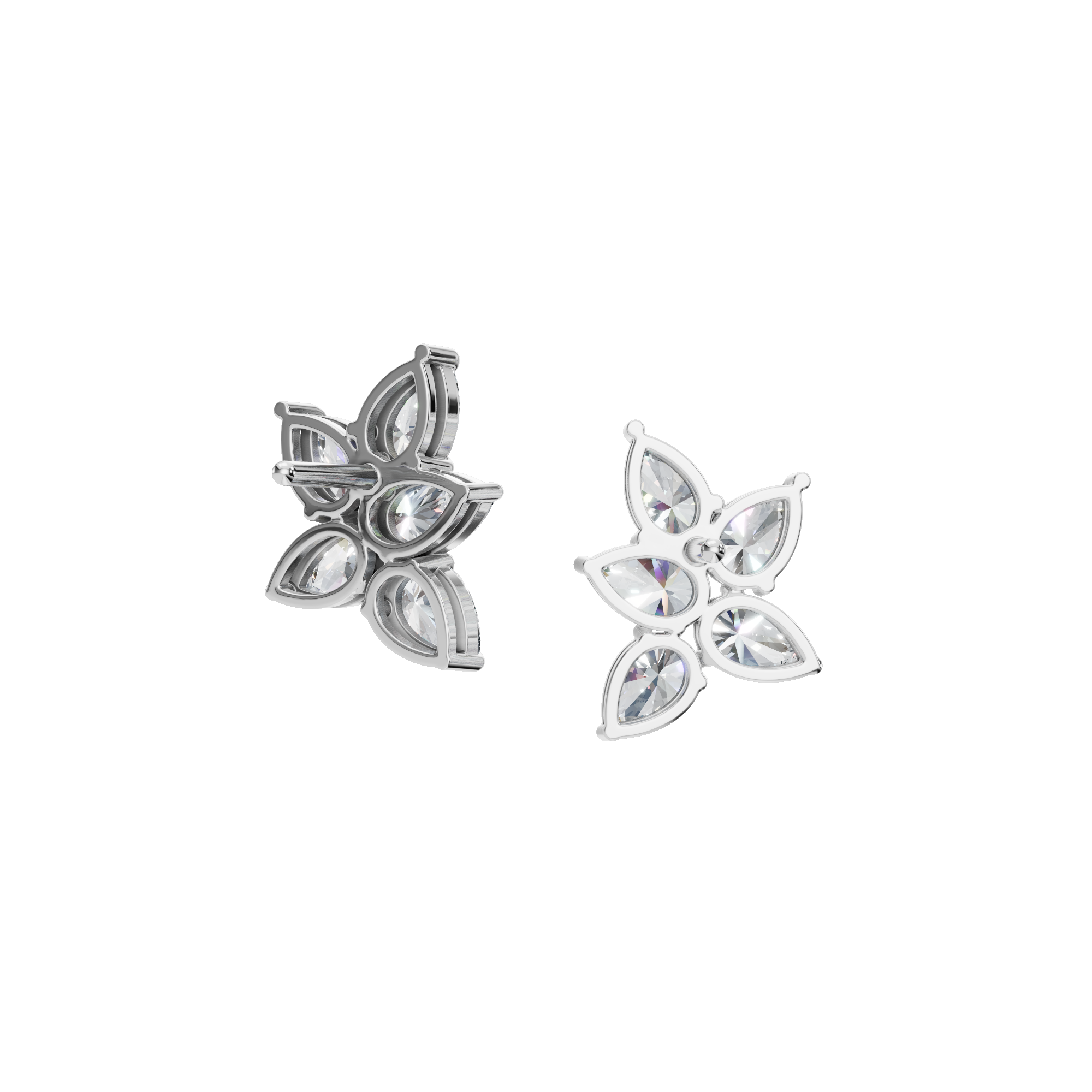 PEAR CLUSTER EARRING
