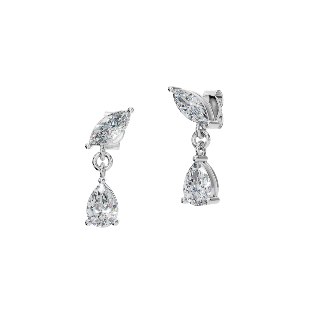 MARQUISE PEAR DROP EARRING