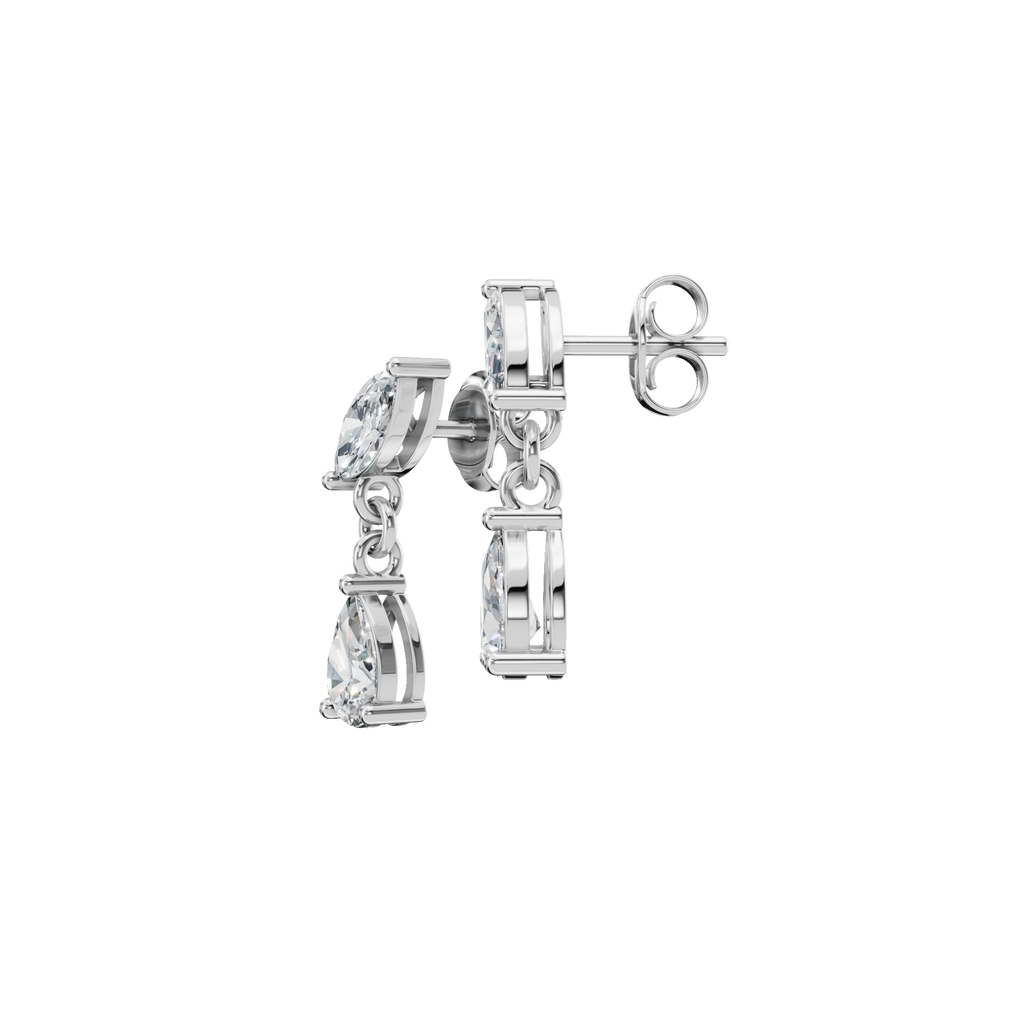 MARQUISE PEAR DROP EARRING