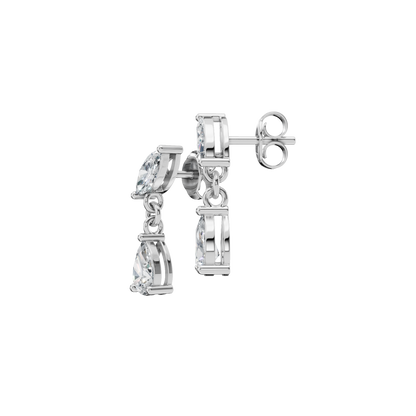 MARQUISE PEAR DROP EARRING - M&D Signature Jewels