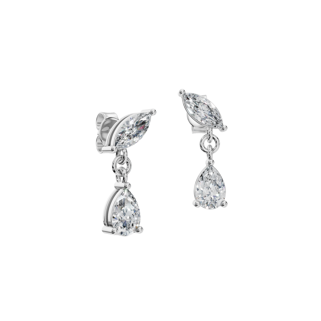 MARQUISE PEAR DROP EARRING