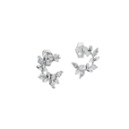 FLORAL DIAMOND EARRINGS