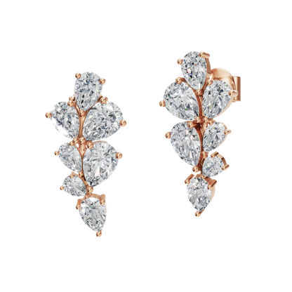 PEAR FANCY EARRING - M&D Signature Jewels