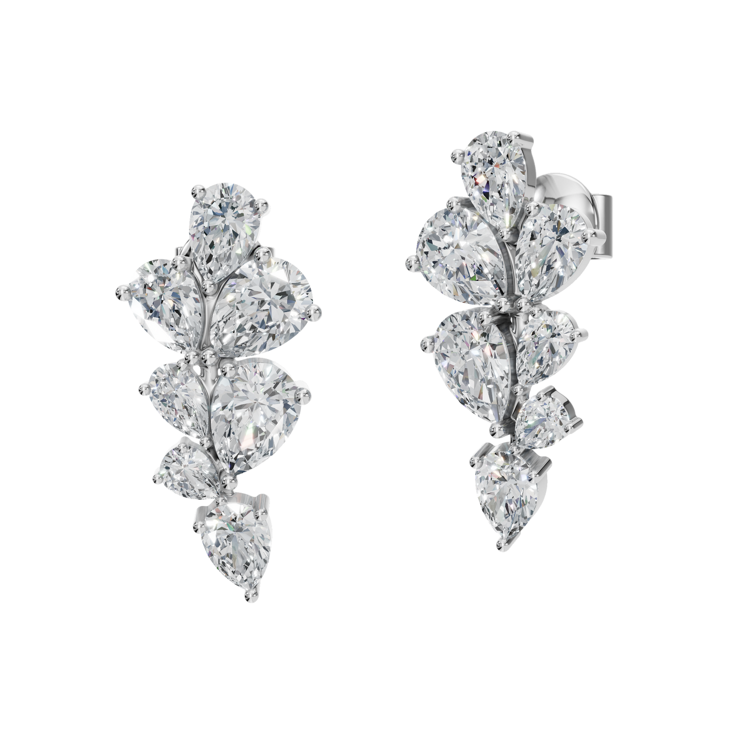 PEAR FANCY EARRING - M&D Signature Jewels